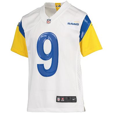 Youth Nike Matthew Stafford White Los Angeles Rams Game Jersey