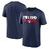 Men's Nike Navy Cleveland Guardians Local Skyline T-Shirt