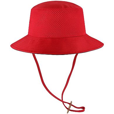 Men's '47 Red Los Angeles Angels Panama Pail Bucket Hat