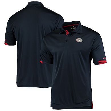Men's Colosseum Navy Gonzaga Bulldogs Santry Lightweight Polo