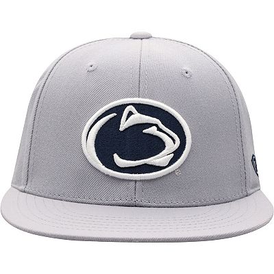 Men s Top of the World Gray Penn State Nittany Lions Fitted Hat