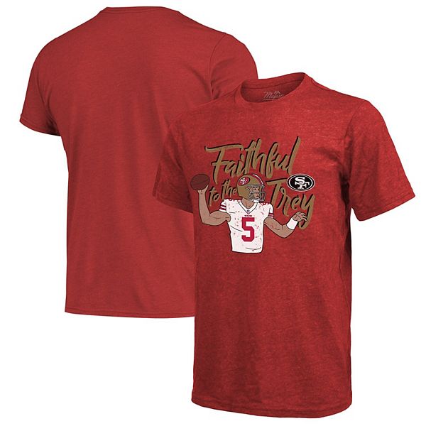 Youth Scarlet San Francisco 49ers Engaged T-Shirt