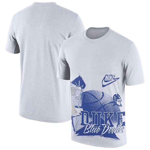 Nike Men's Duke Blue Devils Duke Blue Basketball Core Cotton T-Shirt, XL