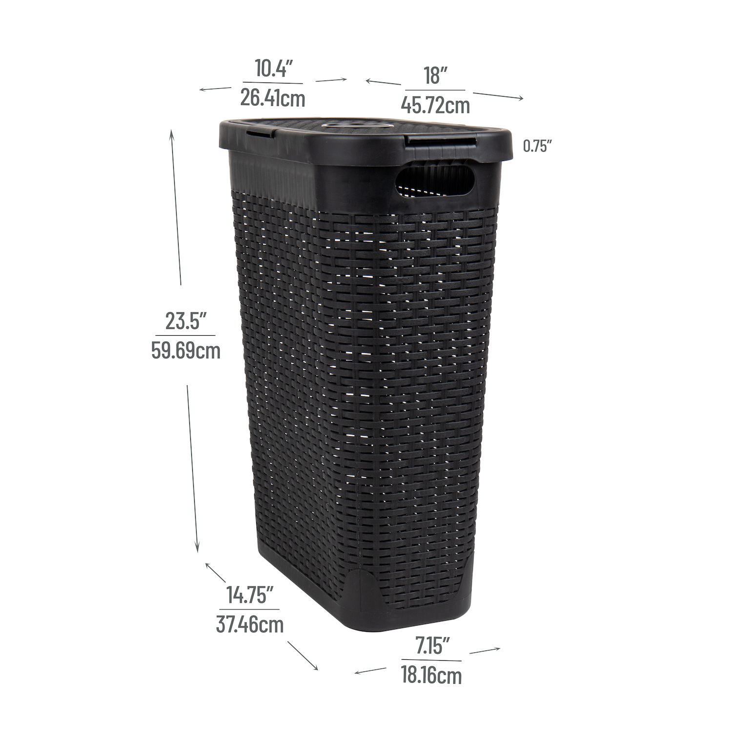 Mind Reader Laundry Hamper - Thumbnail 5