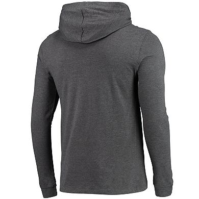 Men's Concepts Sport Orange/Heather Charcoal Syracuse Orange Meter Long Sleeve Hoodie T-Shirt & Jogger Pajama Set