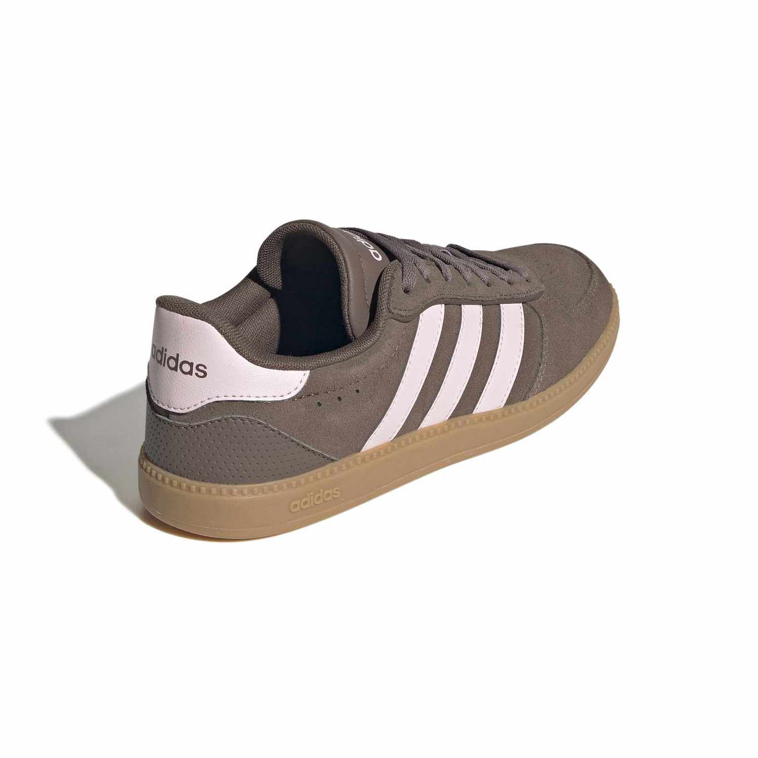 adidas gazelle silver green womens Adidas Breaknet 2.0 Lifestyle Shoes For Women, Core White & Bright Red main image 1