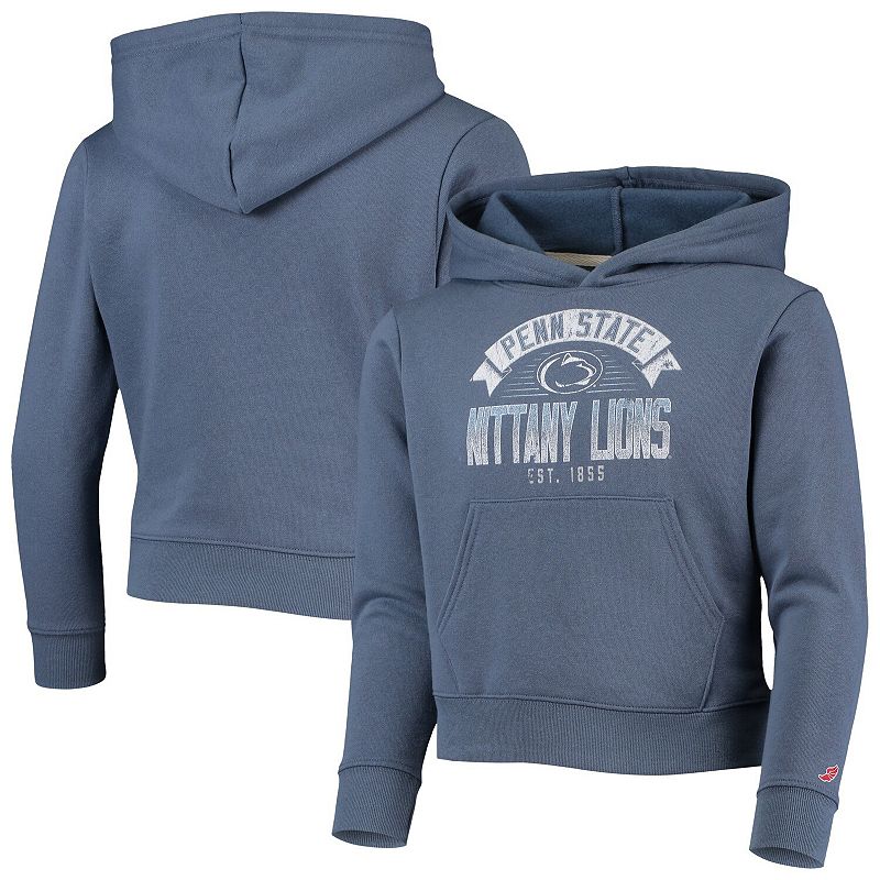 Youth League Collegiate Wear Navy Penn State Nittany Lions Essential Pullov