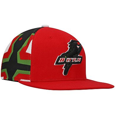 Men's Mitchell & Ness Red FC Dallas Historic Logo Since '96 Jersey Hook Snapback Hat