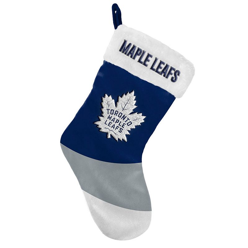 FOCO Toronto Maple Leafs Colorblock Stocking, Blue