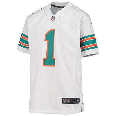 Youth Nike Tua Tagovailoa White Miami Dolphins Alternate Game Jersey