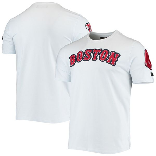 Men's Pro Standard White Boston Red Sox Team Logo T-Shirt