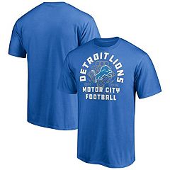 Men's Fanatics Branded Detroit Lions Blue/Silver Square Off Long