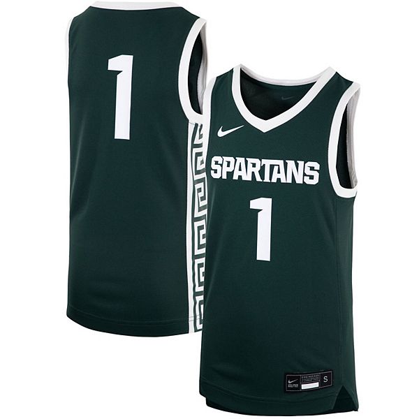 Spartans, Michigan State YOUTH Nike #23 Green Replica Basketball Jersey