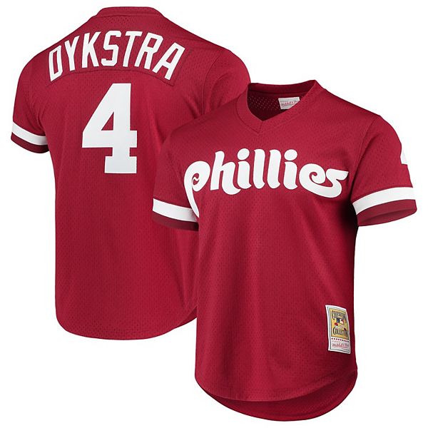 Mitchell & Ness Lenny Dykstra Philadelphia Phillies Cooperstown