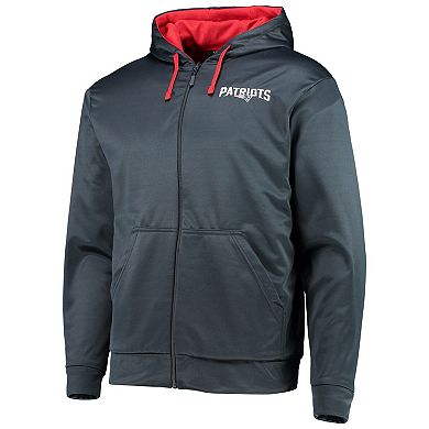 Men's Dunbrooke Navy/Red New England Patriots Apprentice Full-Zip Hoodie