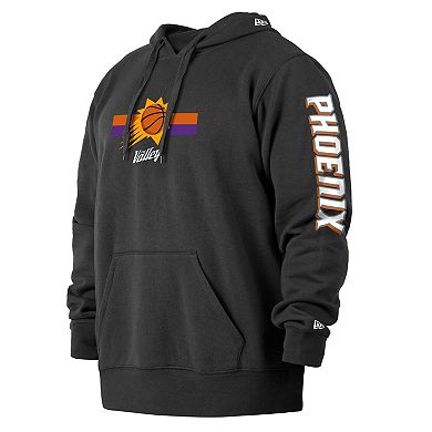 Men's New Era Black Phoenix Suns 2021/22 City Edition Big & Tall Pullover Hoodie