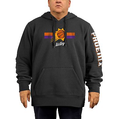 Men's New Era Black Phoenix Suns 2021/22 City Edition Big & Tall Pullover Hoodie