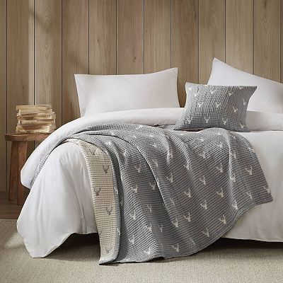 Woolrich Keystone Soft Matelasse Reversible Throw Pillow Set
