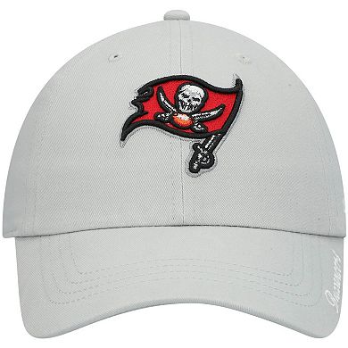 Women's '47 Pewter Tampa Bay Buccaneers Miata Clean Up Primary Adjustable Hat