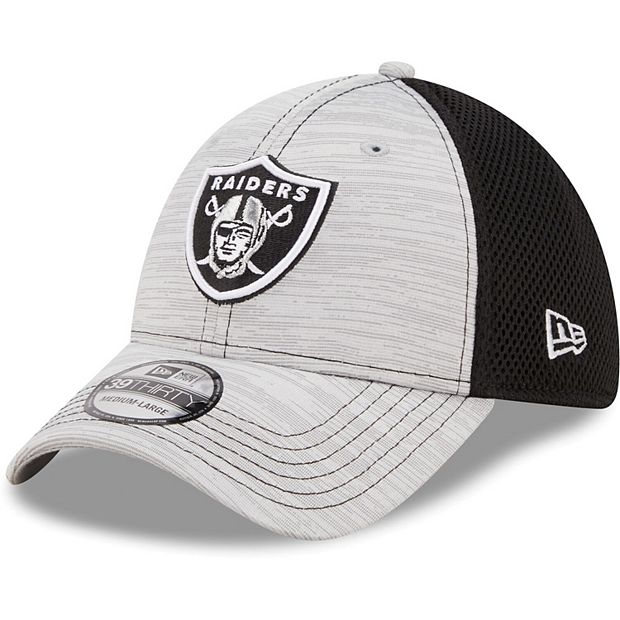 New Era Las Vegas Raiders White Team White Out 39THIRTY Flex Hat