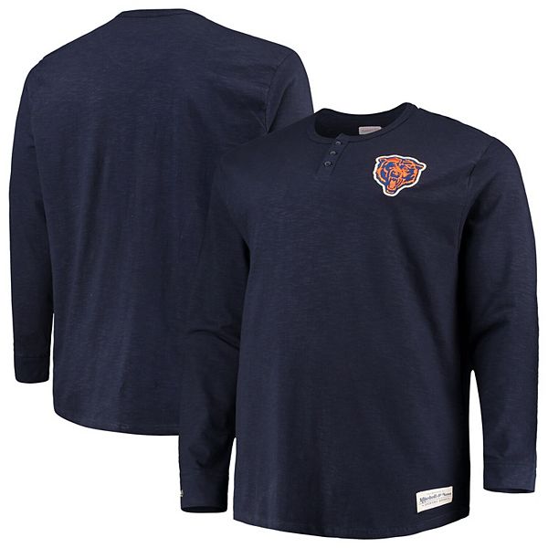 Mitchell & Ness, Tops, Mitchell Ness Chicago Bears Navy Crew Neck  Sweatshirt