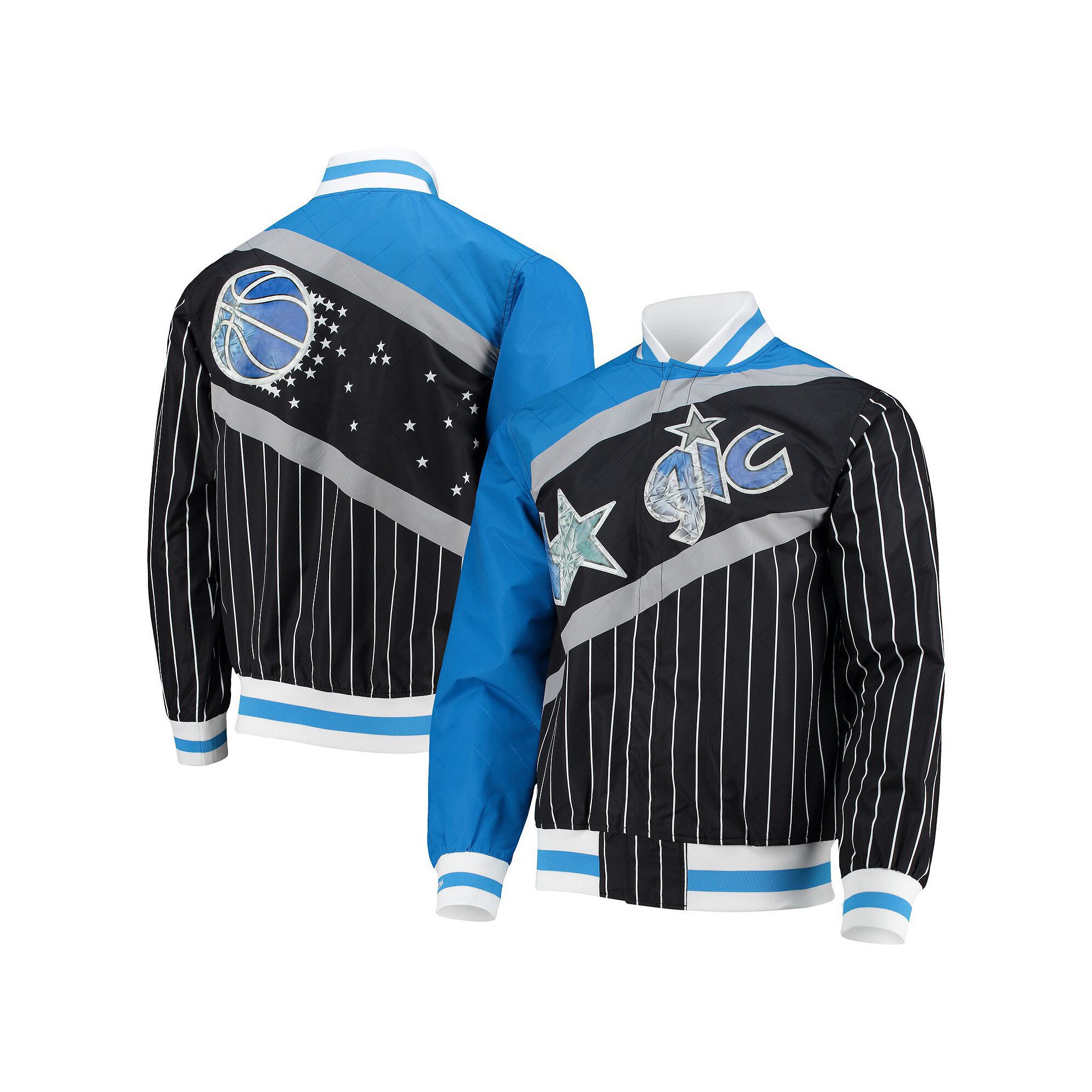 Mens Orlando Magic Black Mitchell & Ness Hardwood Classics 75th Anniversar