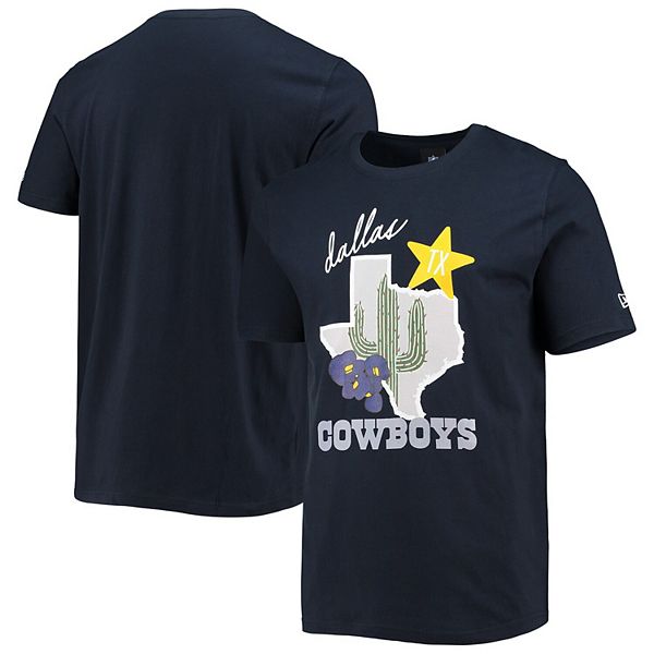 Dallas Cowboys Neutral Colour Logo T-Shirt - Mens - Big & Tall