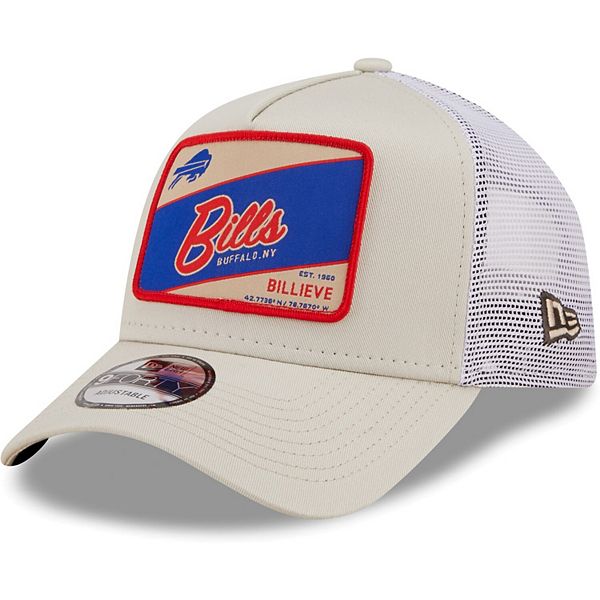 Buffalo Bills New Era Retro Beachin 9FIFTY Snapback Hat - Khaki