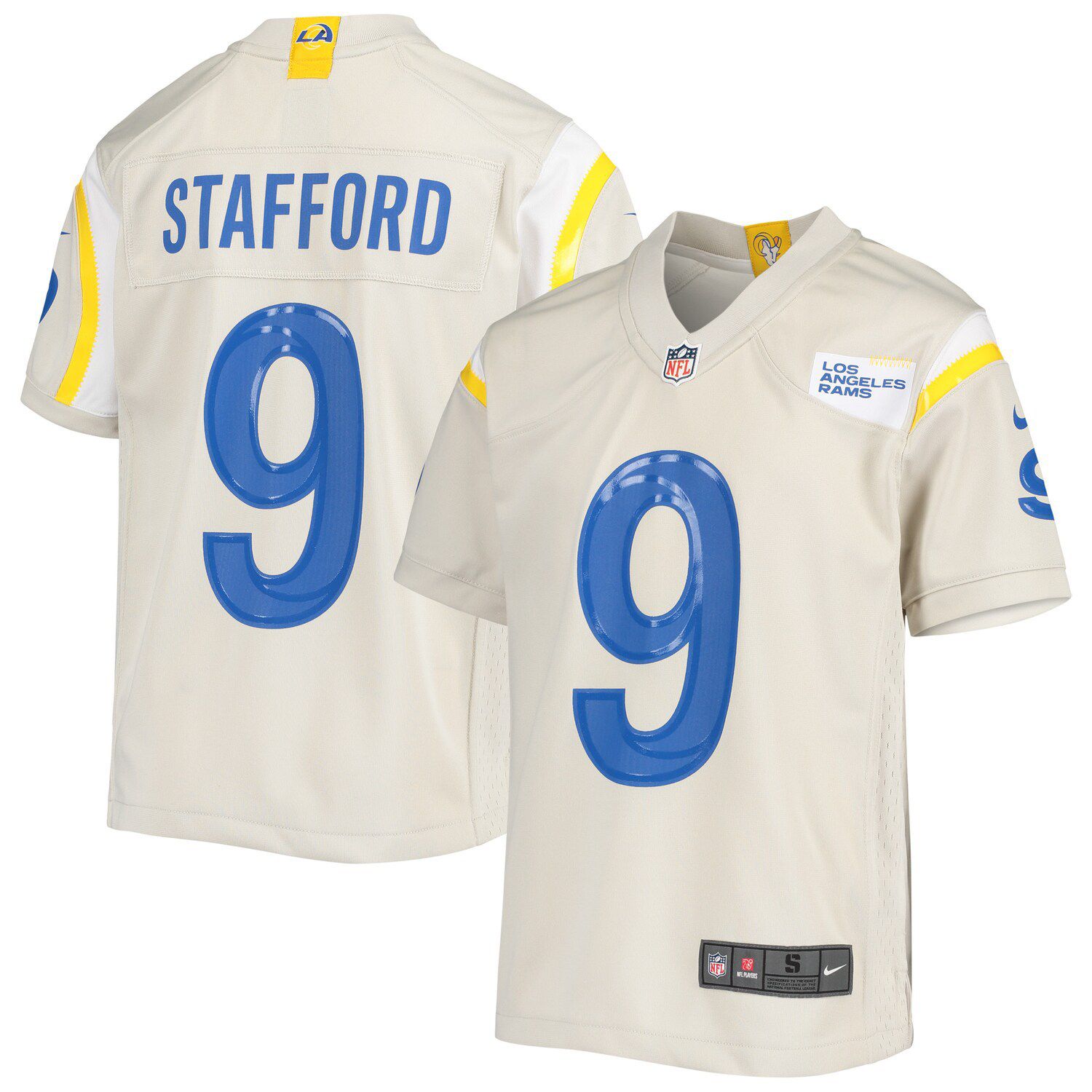 Rams No9 Matthew Stafford Camo Youth Stitched Limited Rush Realtree Jersey