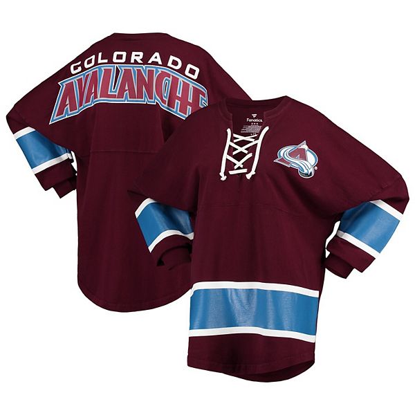 Monkeysports Colorado Avalanche Uncrested Adult Hockey Jersey in Maroon Size XX-Large