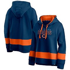 Chicago Bears New Era Women's Floral Pullover Hoodie - Gray