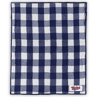 Minnesota Twins 50'' x 60'' Buffalo Check Frosty Fleece Blanket