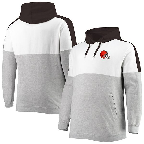 Youth Nike Brown Cleveland Browns Icon Performance Pullover Hoodie Size: Small