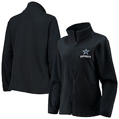 : NFL Dallas Cowboys Youth Goal Line Stance Full Zip Windbreaker  , Navy/Grey, Small : Sports & Outdoors