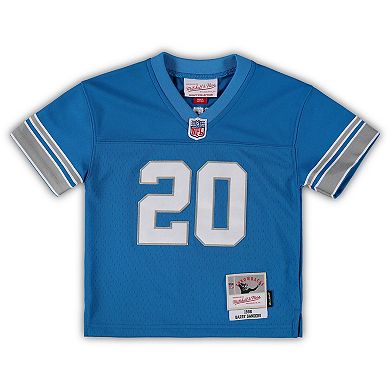 Toddler Mitchell & Ness Barry Sanders Blue Detroit Lions 1996 Retired Legacy Jersey