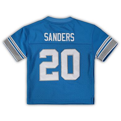 Toddler Mitchell & Ness Barry Sanders Blue Detroit Lions 1996 Retired Legacy Jersey