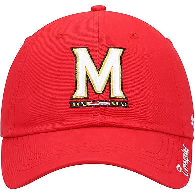 Women's '47 Red Maryland Terrapins Miata Clean Up Logo Adjustable Hat