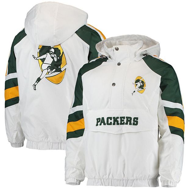 Vintage Starter Green Bay Packers Pullover Jacket Youth Small