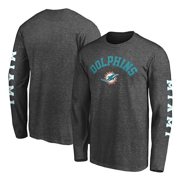 Fanatics NFL Miami Dolphins Value Essentials Short Sleeve T-Shirt Grey