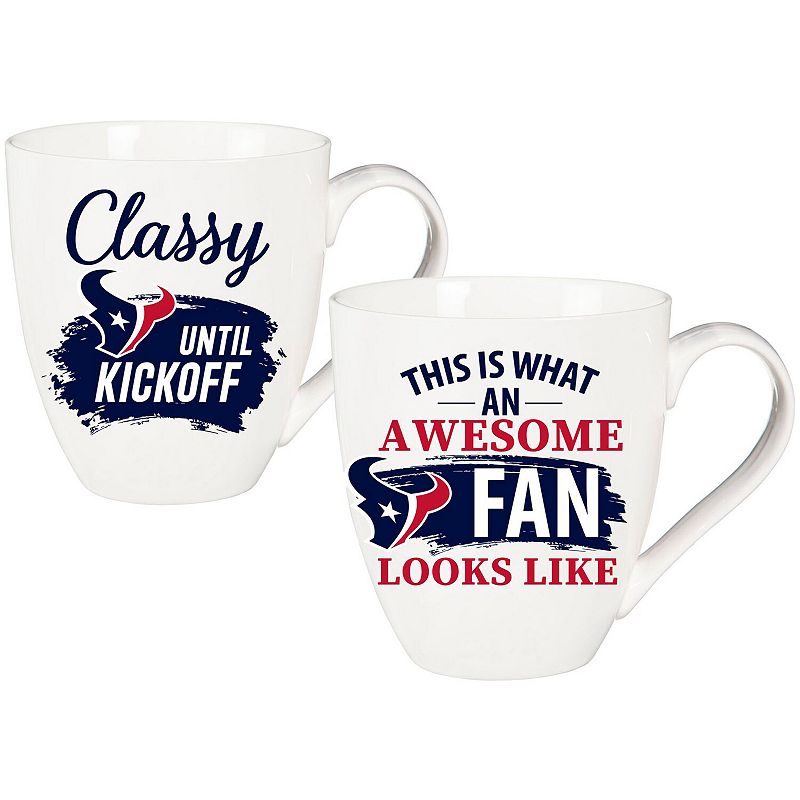 UPC 801946095583 product image for Houston Texans Team 16oz. Ceramic Mug Gift Set, Multicolor | upcitemdb.com