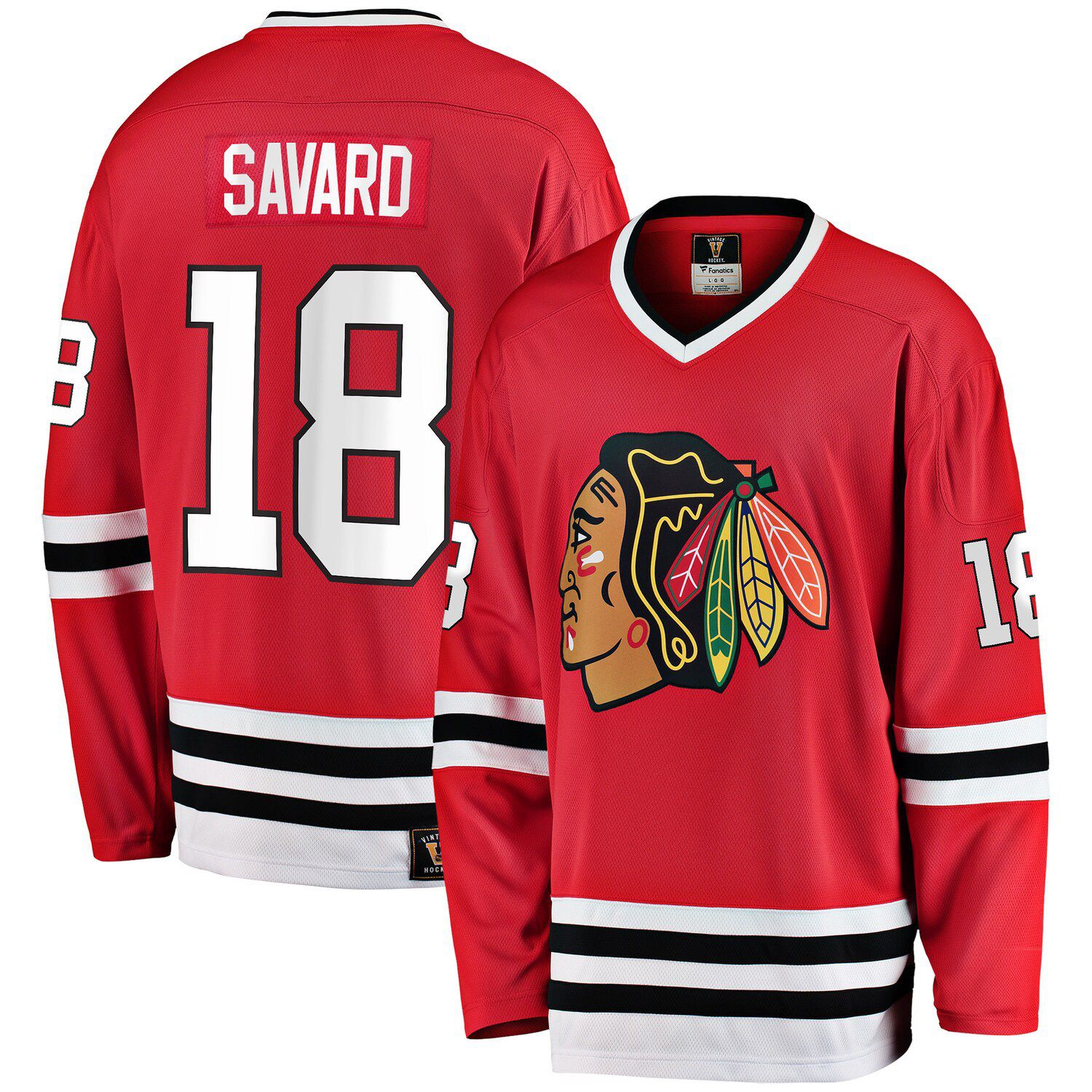 Men's Fanatics Branded Denis Savard Red Chicago Blackhawks Premier ...