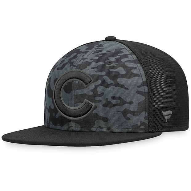 Lids Chicago Cubs Fanatics Branded Snapback Hat - Black