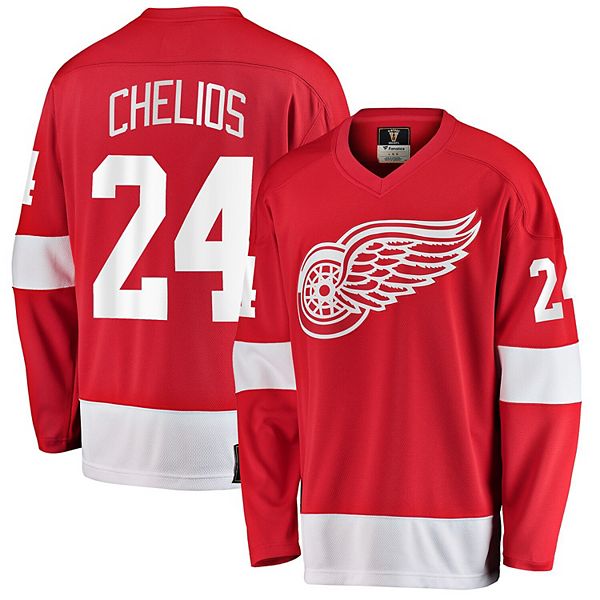 Chris Chelios HOF 13 Signed Detroit Red Wings Custom Jersey (Beckett  Witness COA), Auction of Champions, Sports Memorabilia Auction House