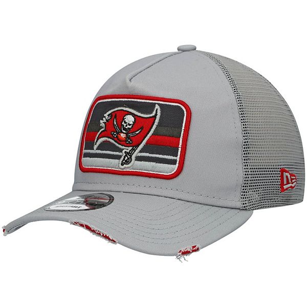 New Era Tampa Bay Buccaneers Camo 9Forty A Frame Trucker Snapback Hat, A-FRAME HATS, CAPS