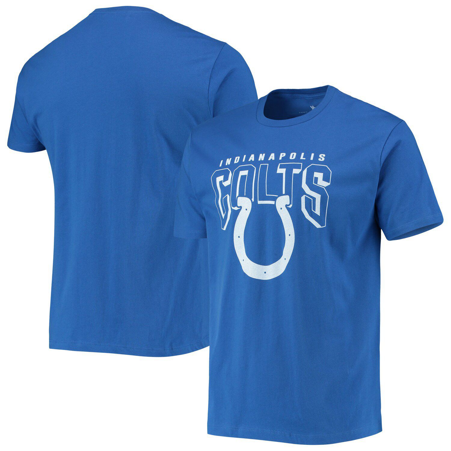 Men's Nike Heathered Gray Indianapolis Colts Primary Logo T-Shirt