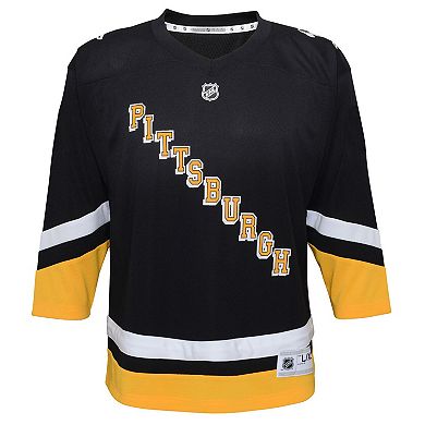 Youth Black Pittsburgh Penguins 2021/22 Alternate Replica Jersey