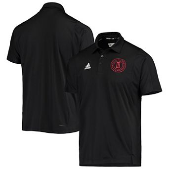 Men's adidas Tom Osborne Black Nebraska Huskers 255 Sideline Coordinator AEROREADY Polo