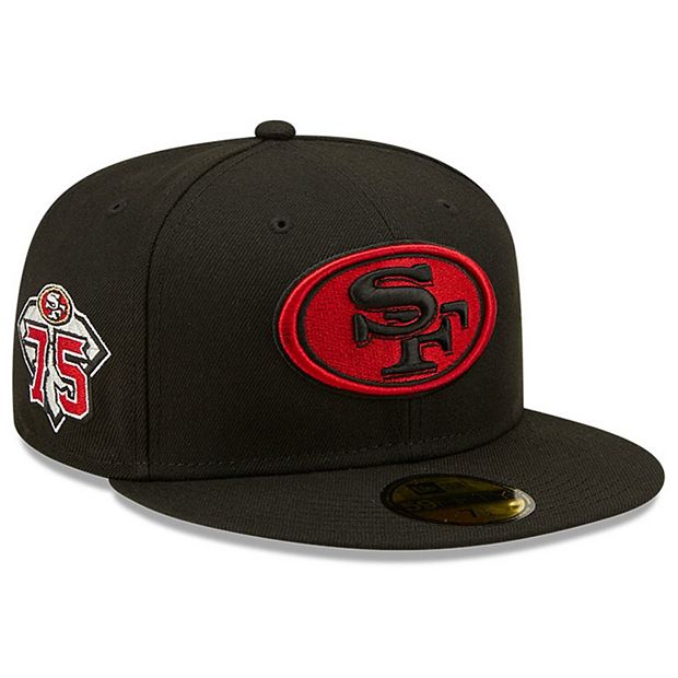 Men's New Era White San Francisco 49ers Patch 9FORTY Trucker Snapback Hat