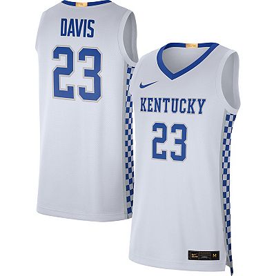 Men s Nike Anthony Davis White Kentucky Wildcats Alumni Player Limited Basketball Jersey
