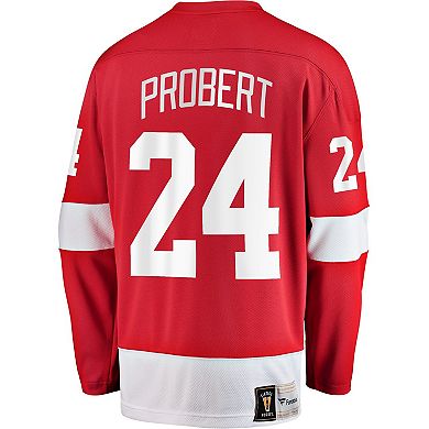 Men's Fanatics Branded Bob Probert Red Detroit Red Wings Premier ...